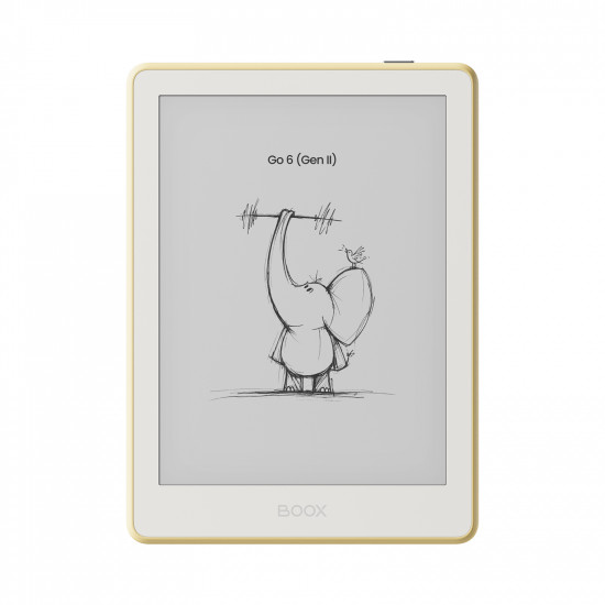 Onyx BOOX Go 6 Gen2 E Ink eReader with E-vrit Support